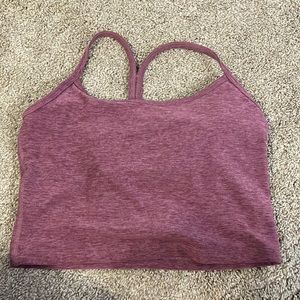 Spacedye pink/purple size medium beyond yoga cropped cami